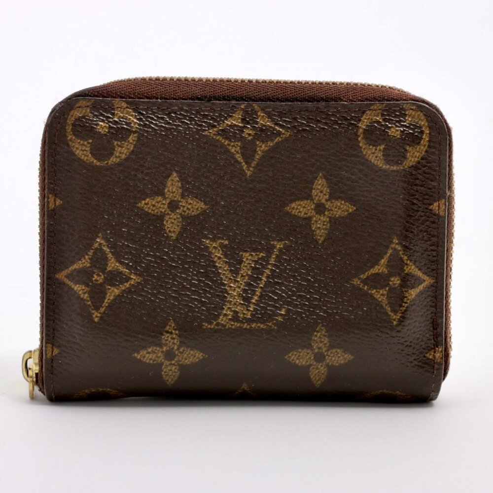 Louis Vuitton Monogram Zippy Coin Purse / Wallet